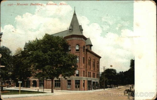 Masonic Building, Newton, Mass.